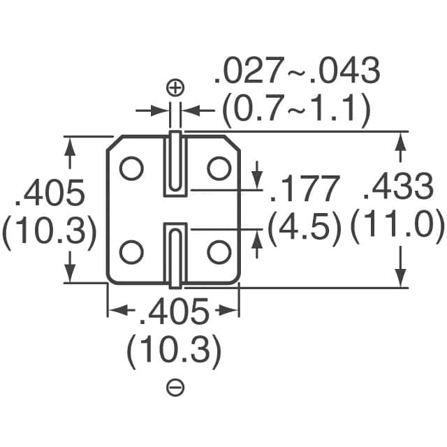 APXA2R5ARA102MJ80G United Chemi-Con  Aluminum - Polymer Capacitors